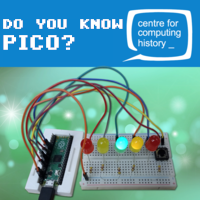 Banner for the 'Do you know PICO?' event at the Centre for Computing History