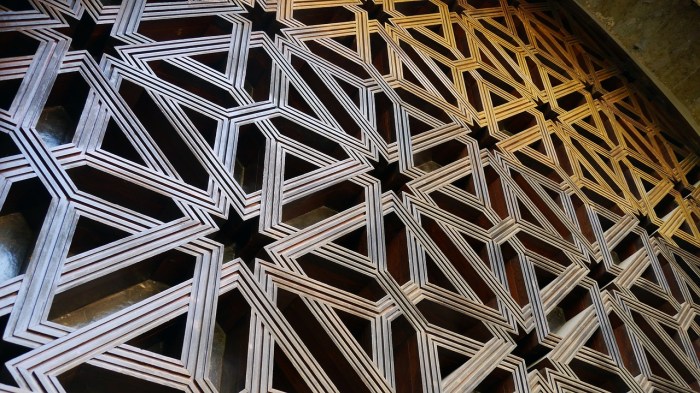 Geometric pattern found in Cordoba, Andalusia