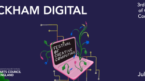 Banner for the Peckham Digital 2024 event.